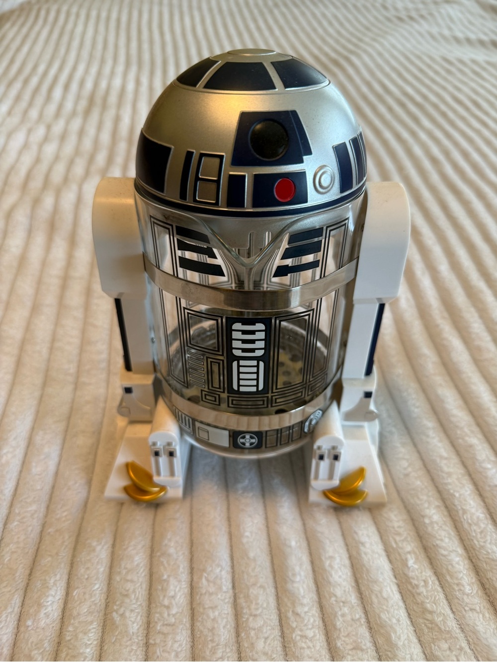 Star Wars R2D2 Droid French Coffee Press - Silver & White